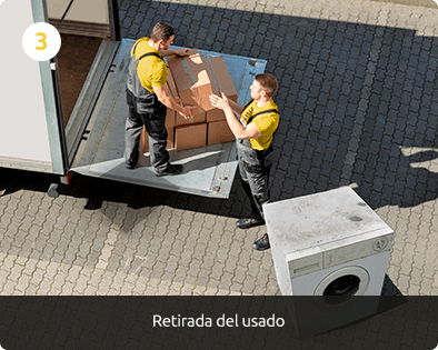 Servicio de retirada del antiguo