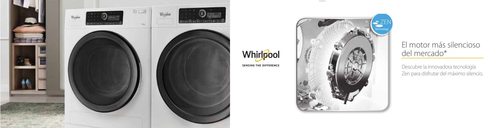 élite mapa Celda de poder Comprar lavadoras Whirlpool | ElectroNow