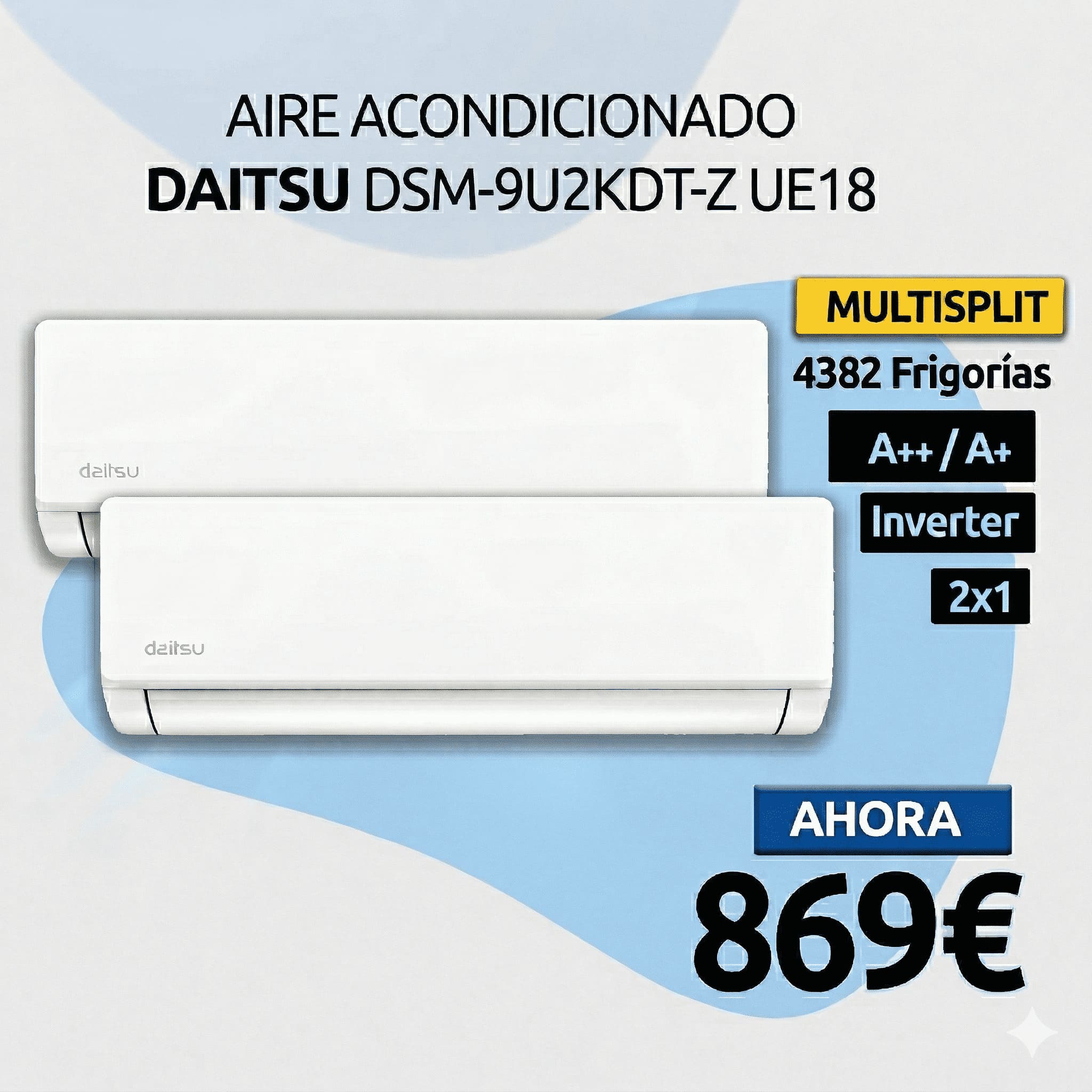 Aire Acondicionado 2x1