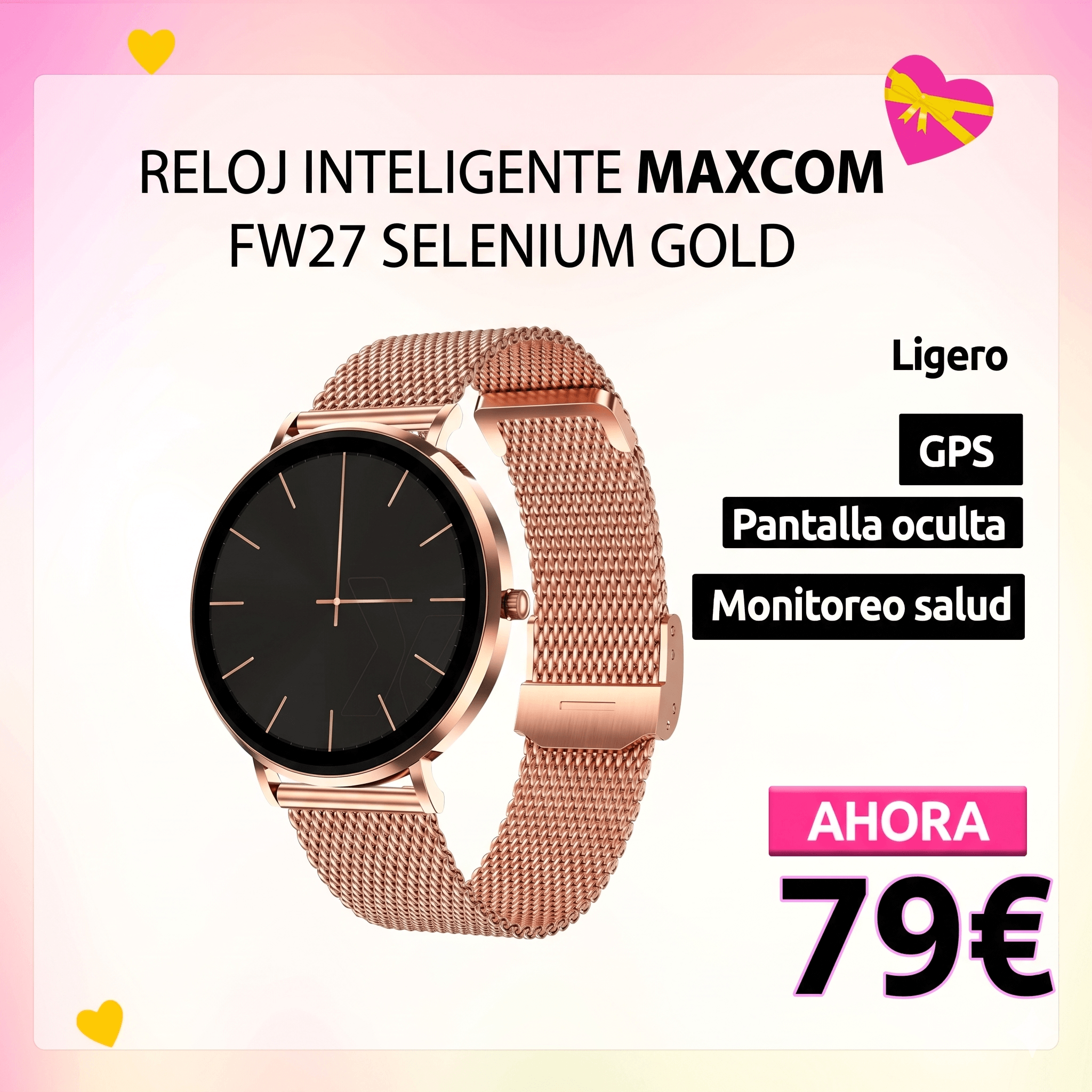 Reloj inteligente día de la madre