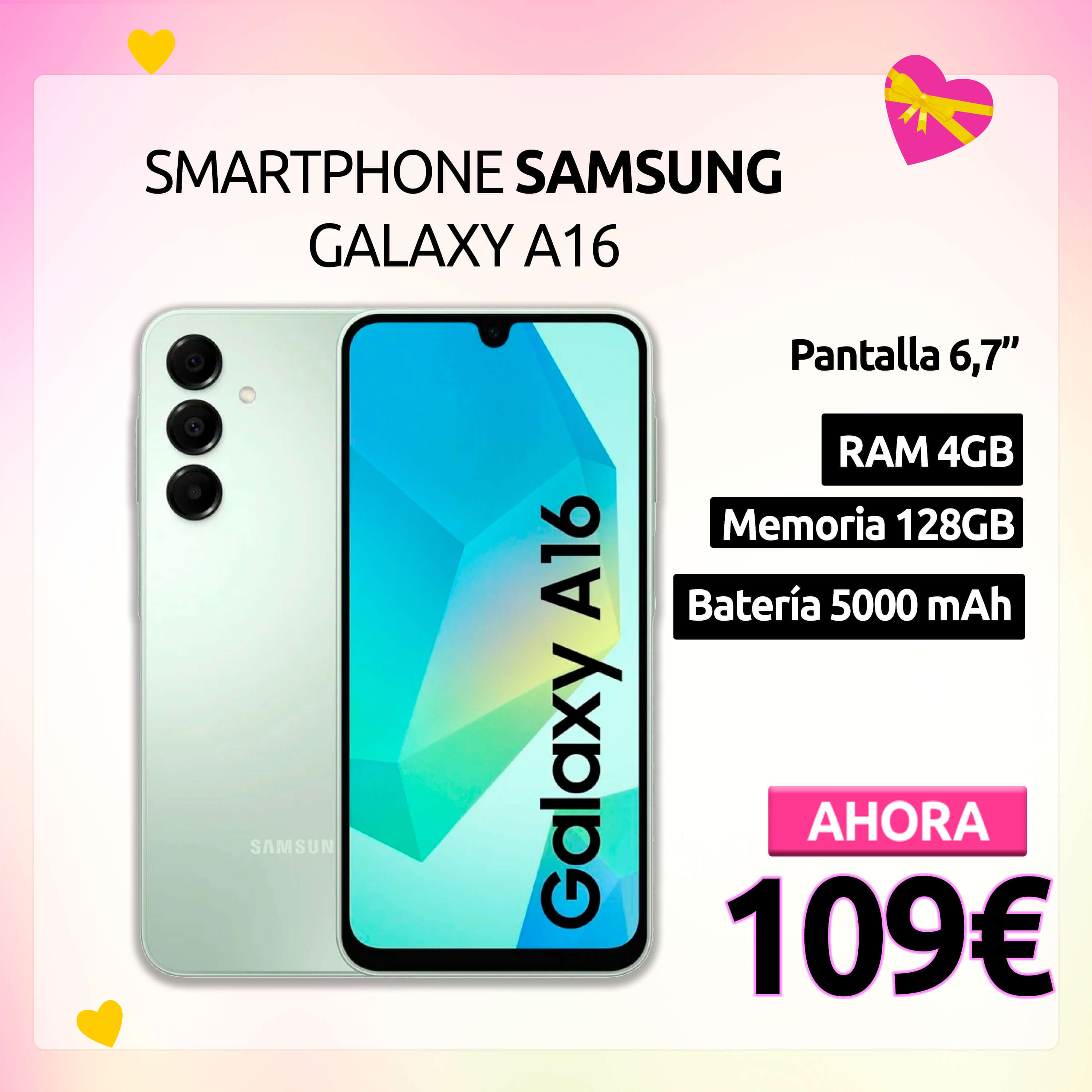 Móvil Samsung día de la madre