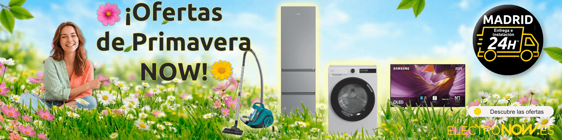Ofertas de primavera en electrodomésticos - ElectroNow