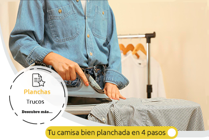 tu camisa bien planchada en 4 pasos