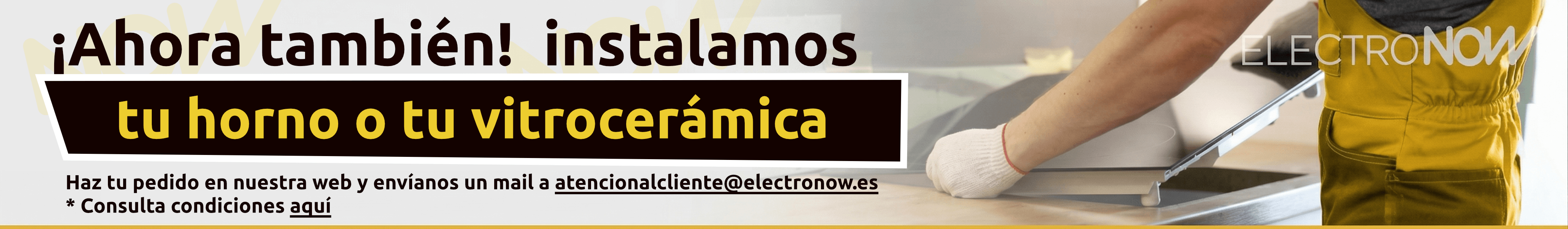 Instalación hornos y vitrocerámicas