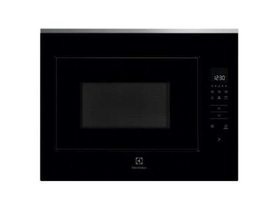 Aeg KMFD264TEX - Horno Microondas Integrable 25 Litros Con Grill Negro
