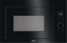 Aeg MBE2657SEB - Horno Microondas Integrable 26 Litros Sin Grill Negro