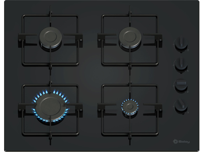 Balay 3ETG464SB - Encimera De Gas 4 Zonas Coccion Ancho 60 Cm