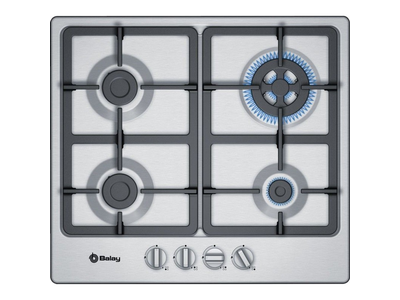 Balay 3ETX565HB - Encimera De Gas 4 Zonas Coccion Ancho 60 Cm