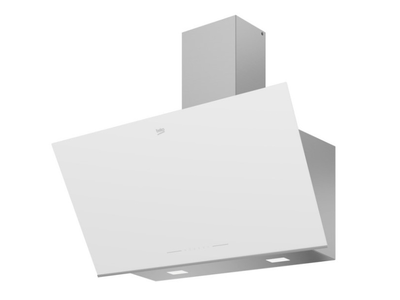 Beko BHCA96641BWHS - Campana Chimenea Ancho 90 Cm Blanca