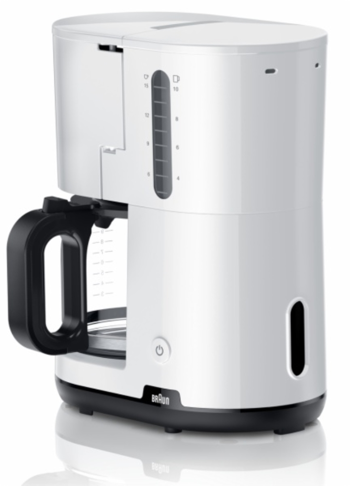Braun KF1100WH - Cafetera Goteo 15 Tazas | ElectroNow