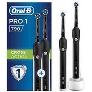 Braun PRO 1 790 DUO NEGRO (2XEB50B) - Cepillo Dental Electrico