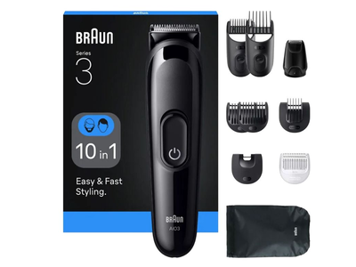 Braun S3 ALL IN AIO3560 - Cortapelos No Recargable