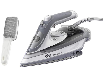 Braun SI5078GY + QUITAPELUSA - Plancha