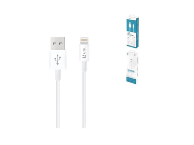 Cable Unico B1589 1m Usb A/L Blanco
