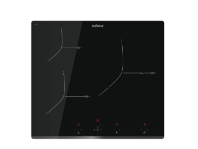 Cata EIT-6329 B - Vitroceramica Induccion 3 Zonas Coccion Ancho 59 Cm