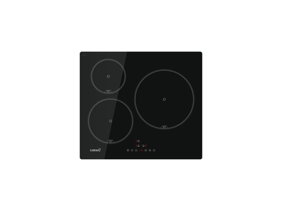 Cata IB 6303E2 BK - Vitroceramica Induccion 3 Zonas Coccion Ancho 60 Cm