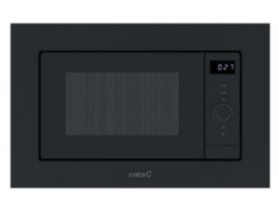 Cata MC 20 D MB - Horno Microondas Integrable 20 Litros Con Grill Negro