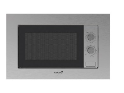 Cata MG B200 MM X - Horno Microondas Integrable 20 Litros Con Grill Inox