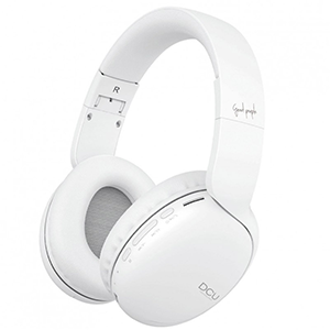 Dcu BLANCO PLEGABLE CON JACK - Auriculares De Diadema Bluetooth