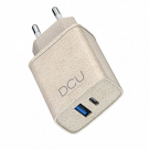 Dcu ECO FRIENDLY USB-C PD20W +USB 18W - Cargador Para Movil