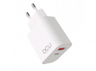 DCU USB TIPO C 20W + USB QC 3.0 18W (37300710) - Cargador Para Movil