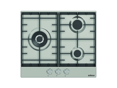 Edesa EGX-6031 TI TR CI N - Encimera De Gas 4 Zonas Coccion Ancho 60 Cm