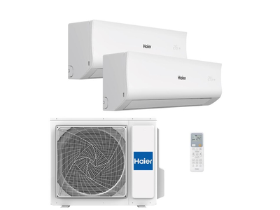 Haier TIDE-R 25+35/40 2 - Aire Acondicionado Inverter 3870Frigorias Multisplit 2x1