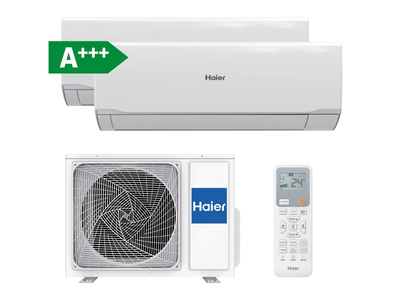 Haier TIDE R PREMIUM 25+35/40 PRE - Aire Acondicionado Inverter 3440 Frigorias Multisplit 2x1