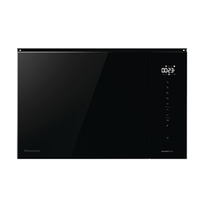 Hisense BIM325GI63DBG - Horno Microondas Integrable 25 Litros Con Grill Negro