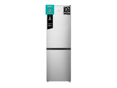 Hisense RB3N300NECA - Frigorifico Combi Nofrost A Alto 187.3  Cm Ancho 59.5 Cm Inox