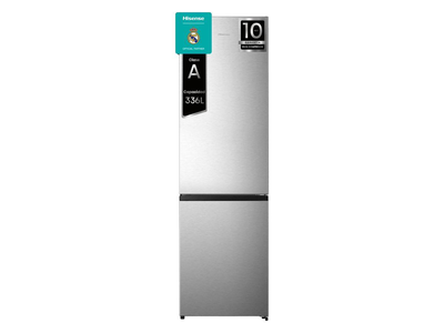 Hisense RB440N4AWA - Frigorifico Combi Nofrost A Alto 201.7 Cm Ancho 59.5 Cm Inox
