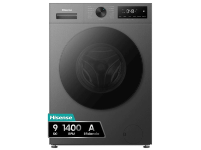 Hisense WF1I9042BTP2 - Lavadora Carga Frontal 9 Kg 1400 Rpm A Negra
