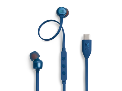 Jbl TUNE 310 USB-C BLUE - Auriculares De Boton
