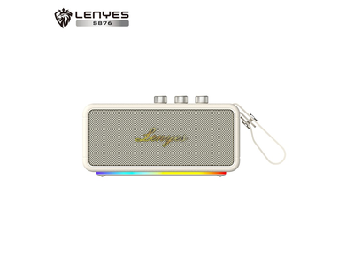 Lenyes S876 WHITE ELEGANC BT 5.3 Hifi IPX6 - Altavoz