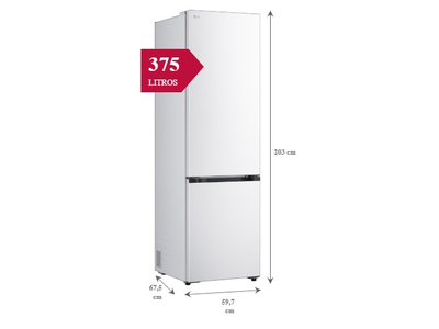 Lg GBBS726ASW - Frigorifico Combi Nofrost A Alto 203 Cm Ancho 60 Cm Blanco