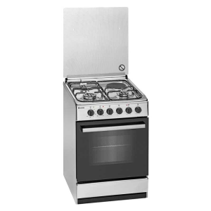 Meireles E 542 X - Cocina De Gas 3 Zonas Coccion Inox