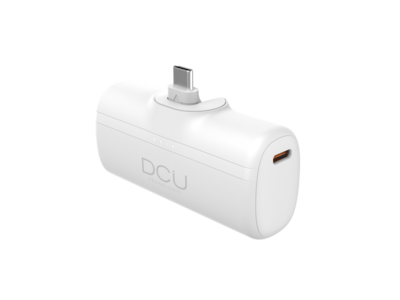 MINI POWER BANK DCU 5.000MAH PD20W BLANCO