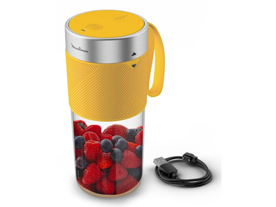 Moulinex LM1C0210 - Batidora De Vaso 300Ml Amarilla