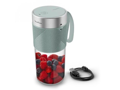 Moulinex LM1C0410 - Batidora De Vaso 300 Ml Azul
