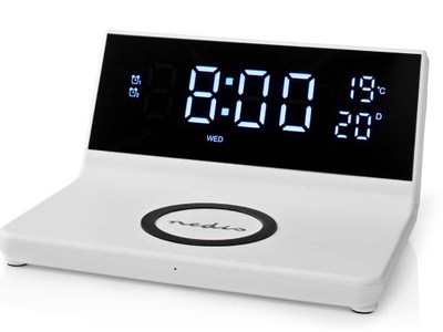 Nedis WCACQ20WT - Radio Reloj