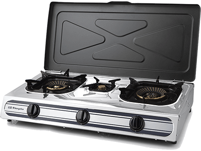 Orbegozo FO3510 - Hornillo Gas 3 Fuegos Gb