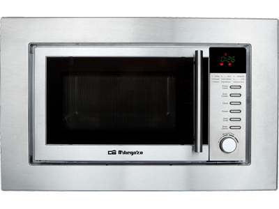 Orbegozo MIG 2025 INOX - Horno Microondas Integrable 20 Litros Con Grill Inox