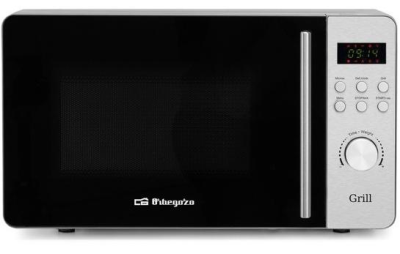 Orbegozo MIG2046 - Horno Microondas Con Grill 20 Litros Inox