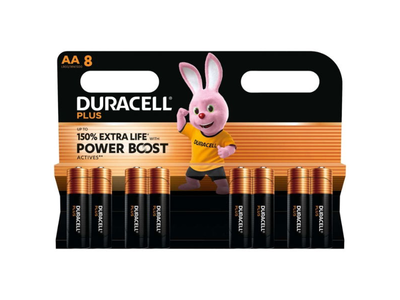 Pila Duracell Alcal Plus Aa Pba Lr06 K8