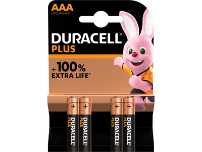 Pila Duracell Alcal Plus Pba Aaa Lr03 K4