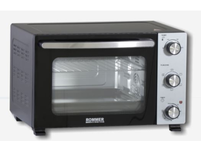Rommer H-28 TL - Horno Pirolitico Con Vapor Convencional Negro
