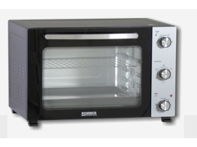 Rommer H-48 TL - Horno Pirolitico Con Vapor Convencional Negro