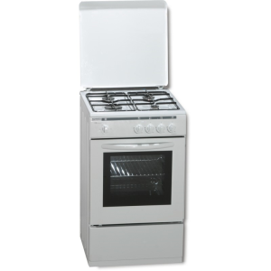 Rommer VCH-455 BUT - Cocina De Gas 4 Zonas Coccion Blanca Gas Butano