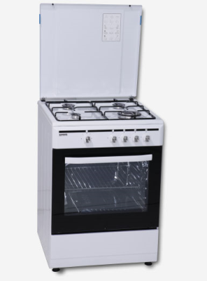 Rommer VCH-461FG NAT - Cocina De Gas 4 Zonas Coccion Blanca