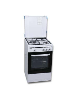 Rommer VCH-350 FG BUT - Cocina De Gas 3 Zonas Coccion Blanca